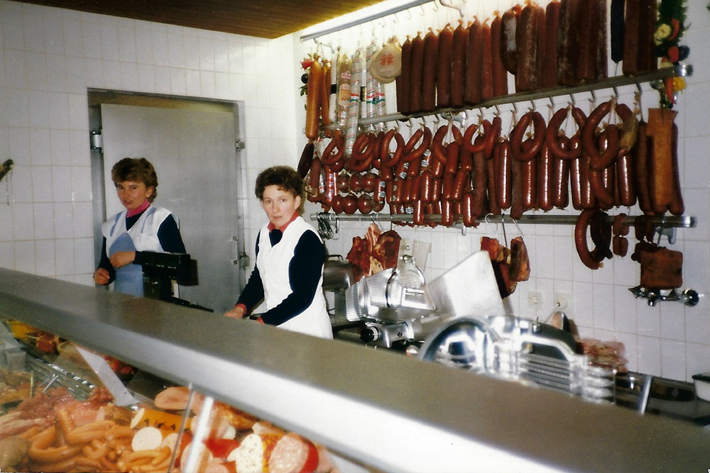 Helene Taubenberger und Paula Weber 1974